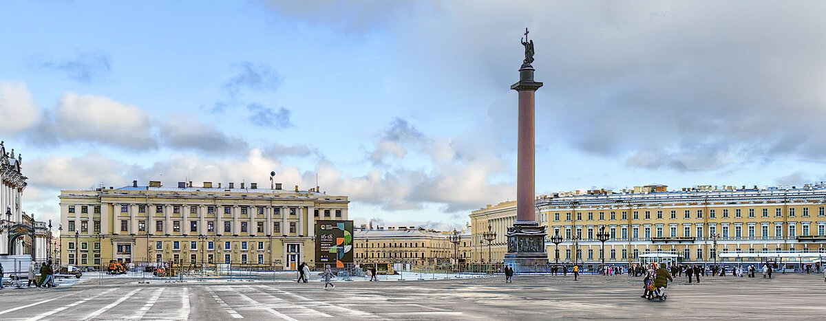 Зима на Дворцовой площади - Стальбаум Юрий 