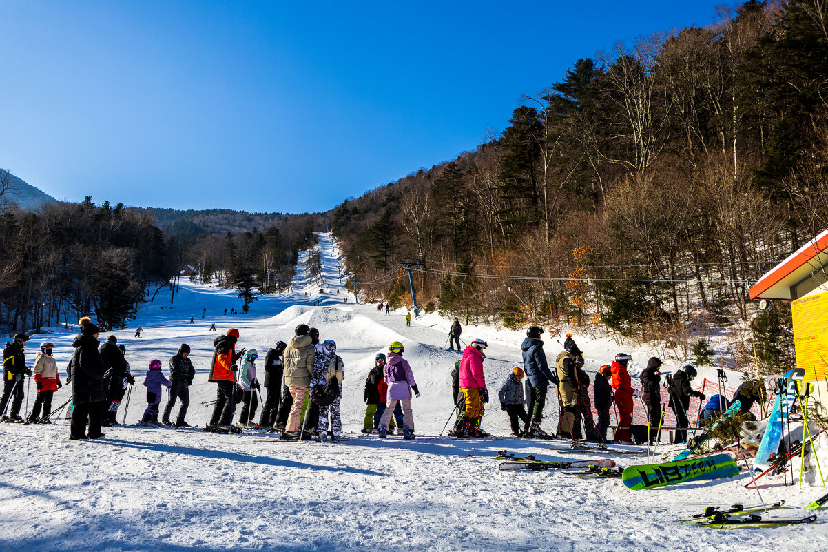 Горнолыжная очередь - Шурф Сьлядек 
