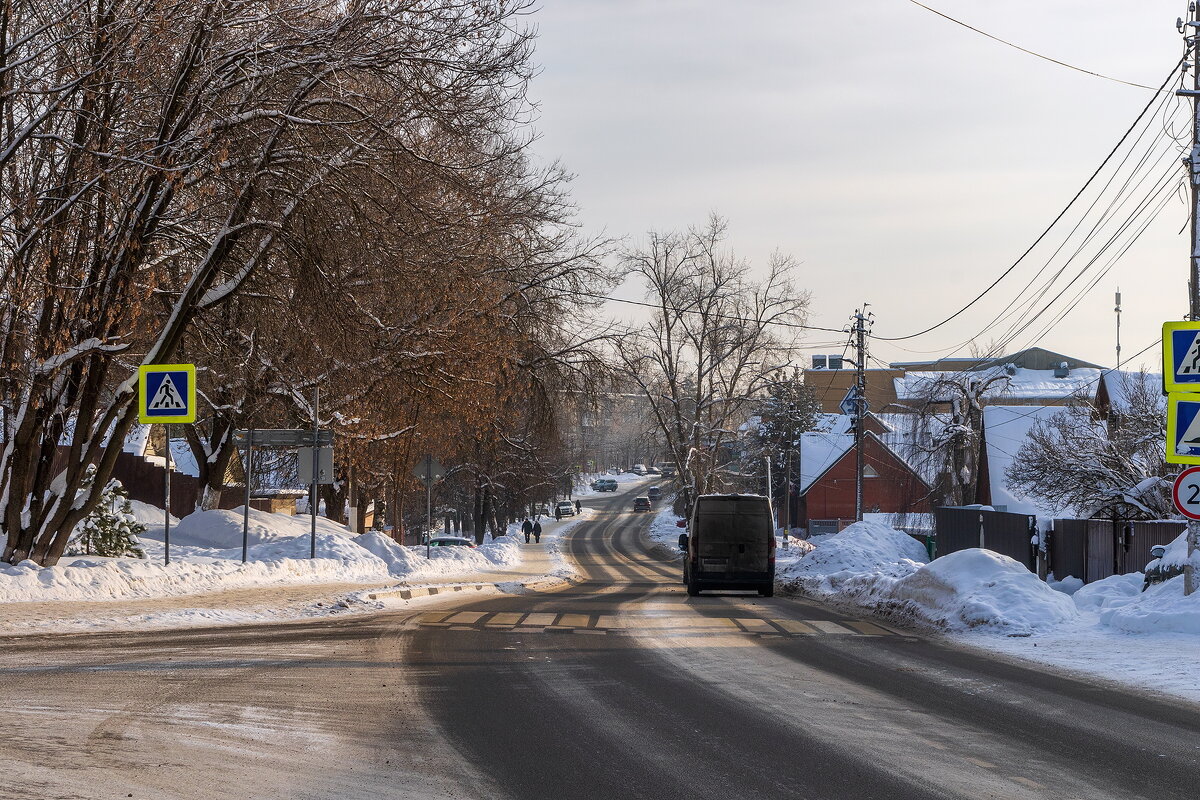 Улица Подъячева в Дмитрове. - Анатолий. Chesnavik.