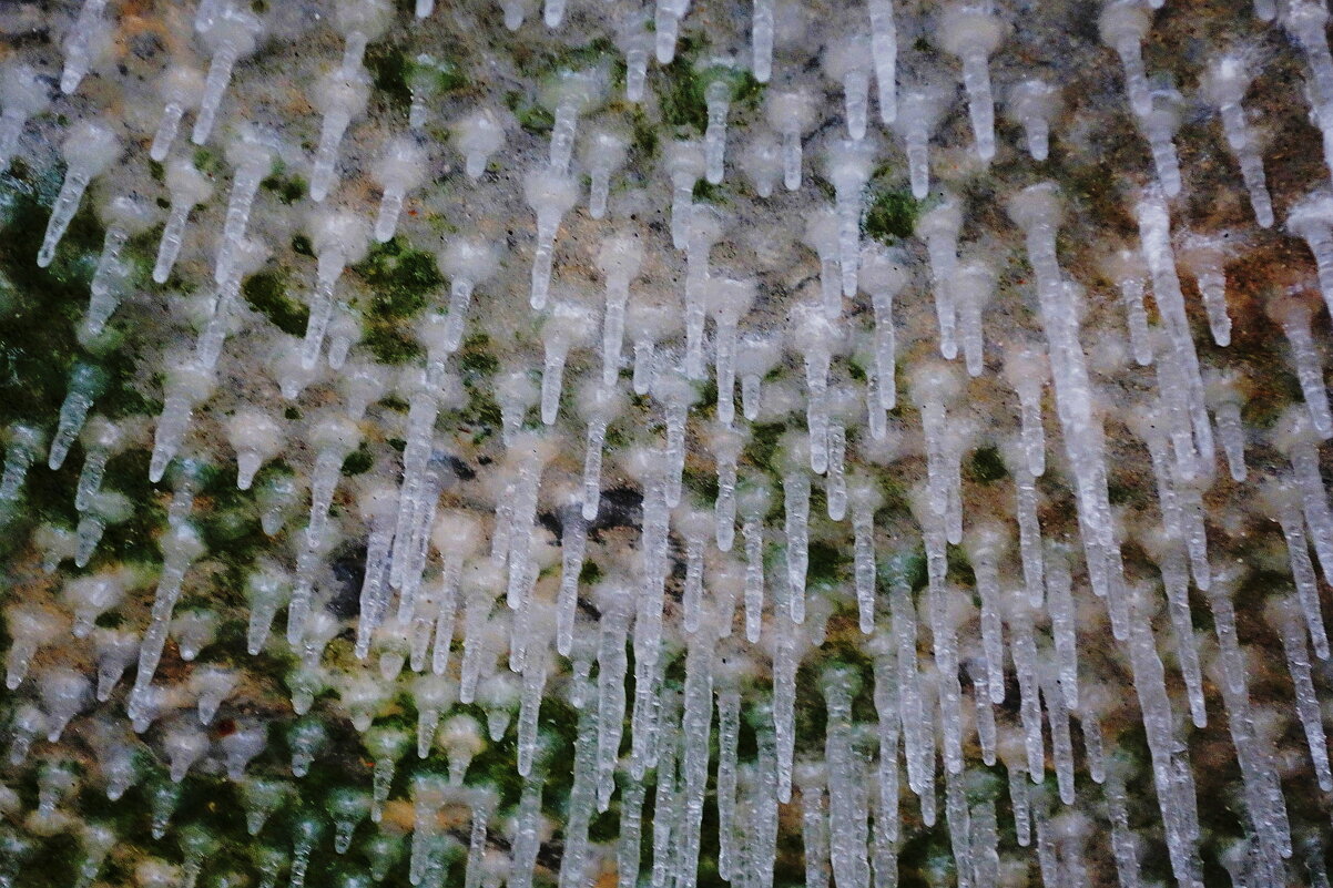 Ледяные сталактиты - Рита Симонова