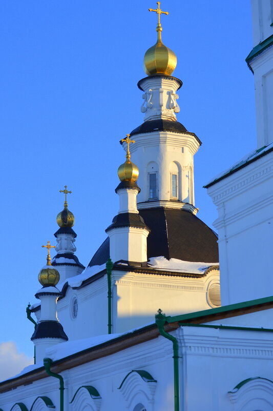 Купола Воскресенской церкви. Сибирское барокко - Татьяна Лютаева