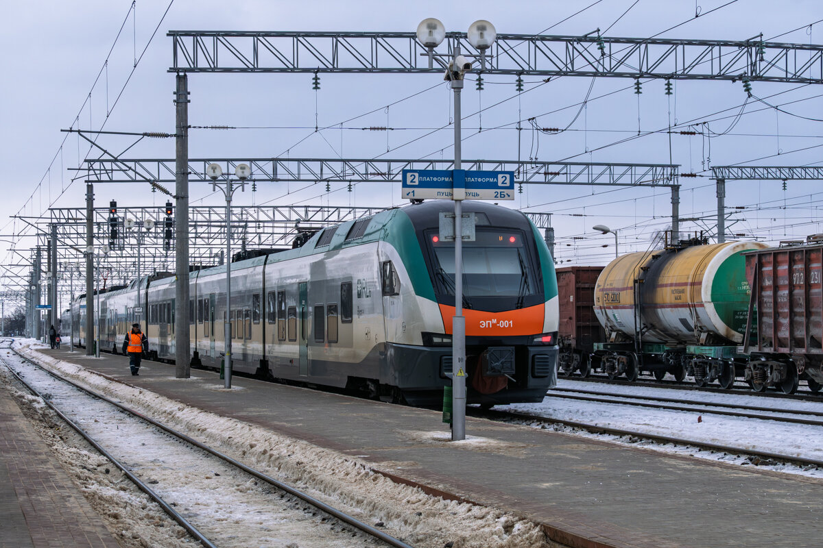 Железнодорожная станция Жлобин - Игорь Сикорский