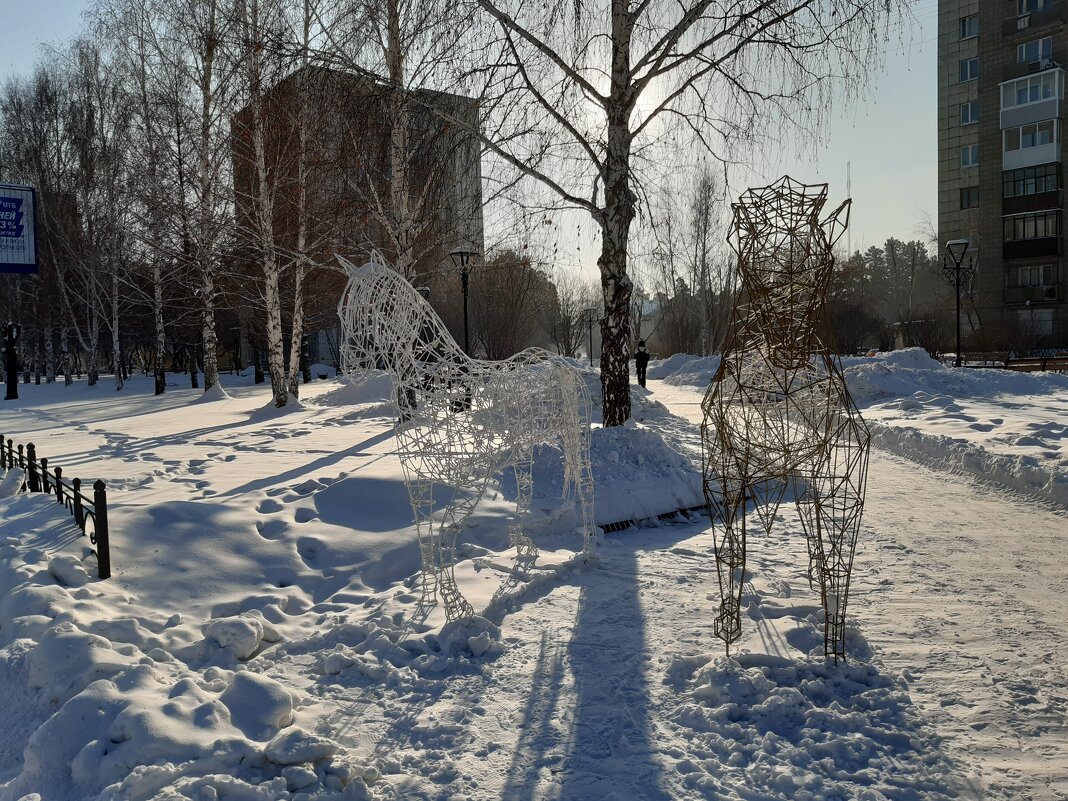 Город зимой - Галина Минчук
