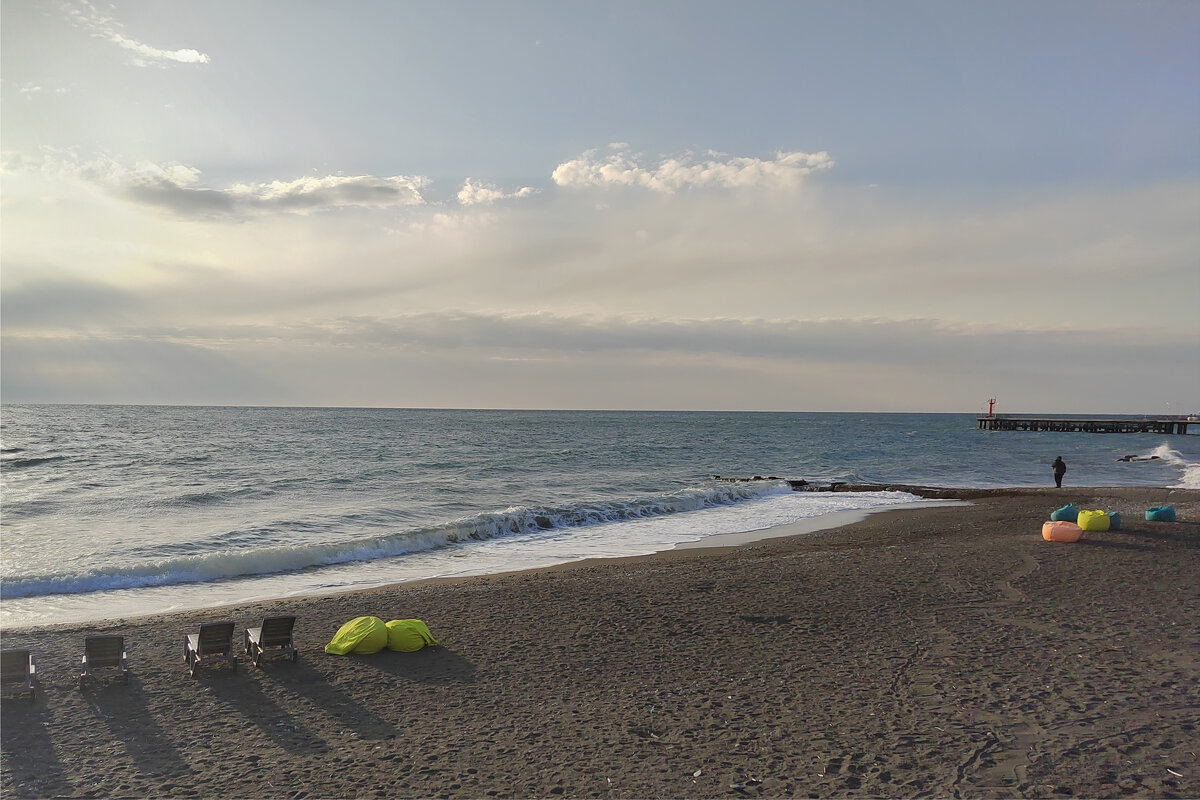 Море в Сочи. Снимала Саша 28.01.2026 - Фотогруппа Весна