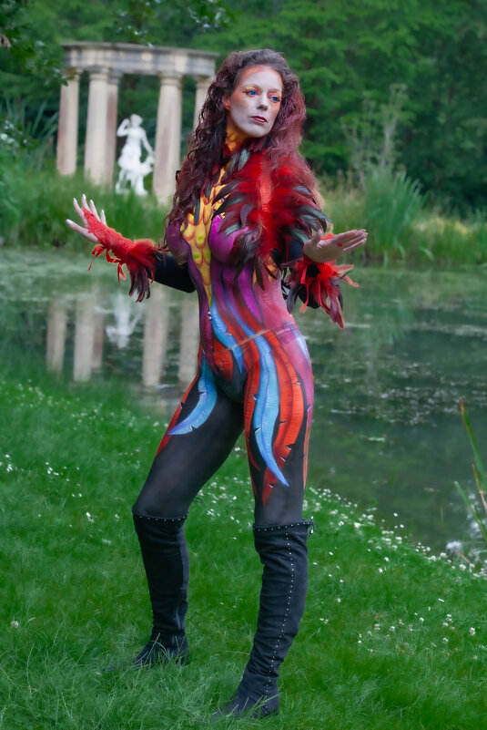 На пленэре - Нидерланды, MondoVerdo  ( BodiArt ) удалить редактировать - Valziwa 