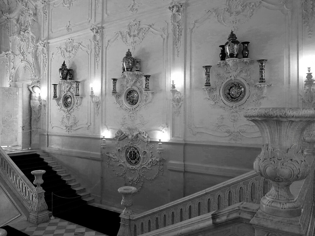 Парадная лестница в Екатерининском дворце. - Наталья Парадная лестница в Екатерининском дворце. - Наталья