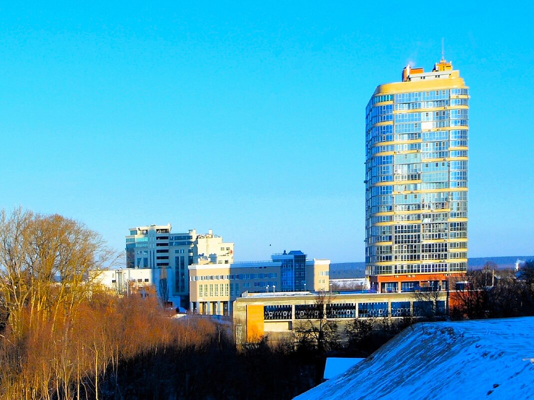 Чебоксары. Жилой комплекс "Парус". - Пётр Чернега