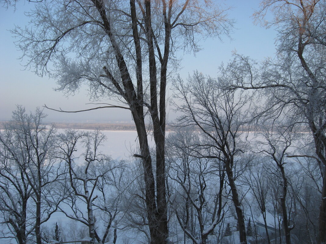 Волга зимой - Надежда 