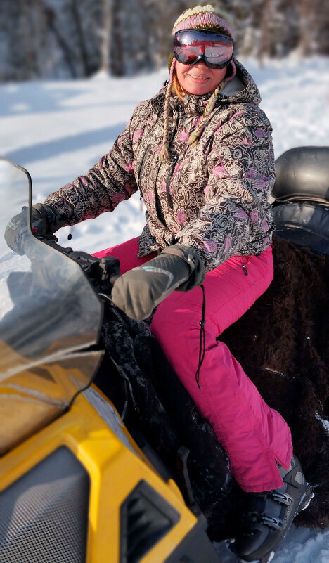На снегоходе - Радмир Арсеньев