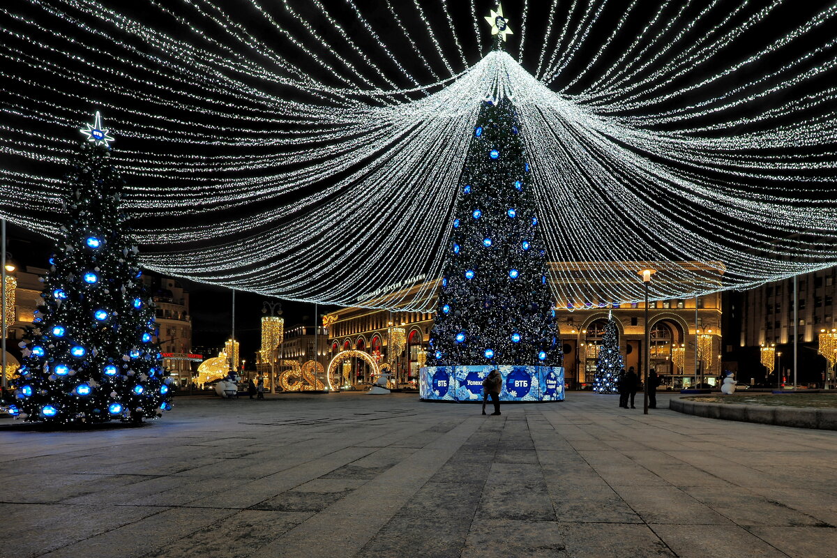 Из прогулок по Новогодней Москве. - Евгений Седов