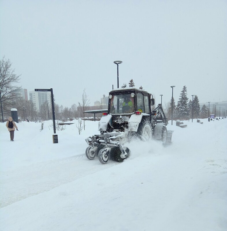 Борьба со снегом - Лариса С.