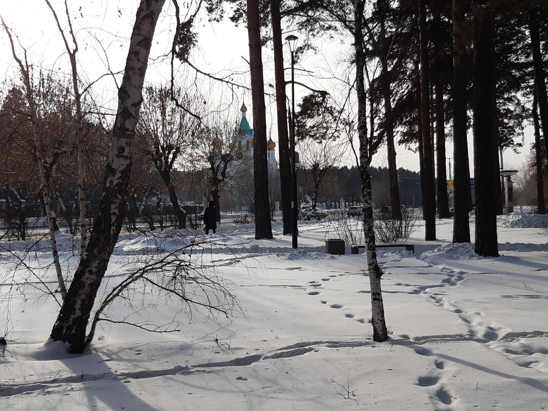 Город зимой - Галина Минчук