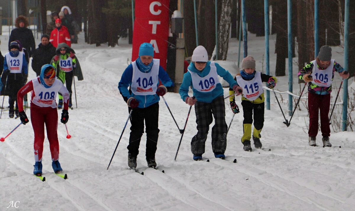 На старте - Любовь Сахарова