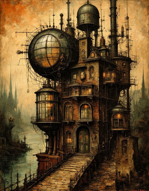 Дом - стимпанк - Георгий Пичугин