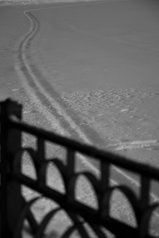 Лыжная дорожка на снегу - Мария Яковлева