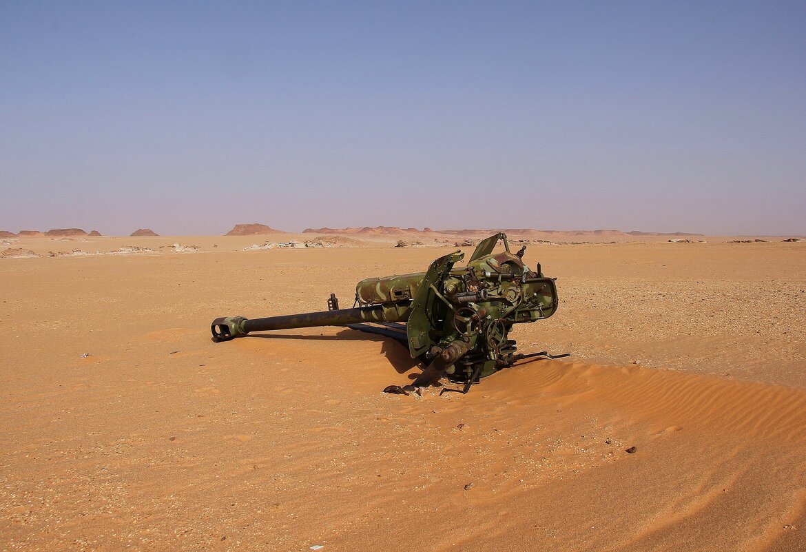 Остатки Чадско-ливийской войны. - unix (Илья Утропов)