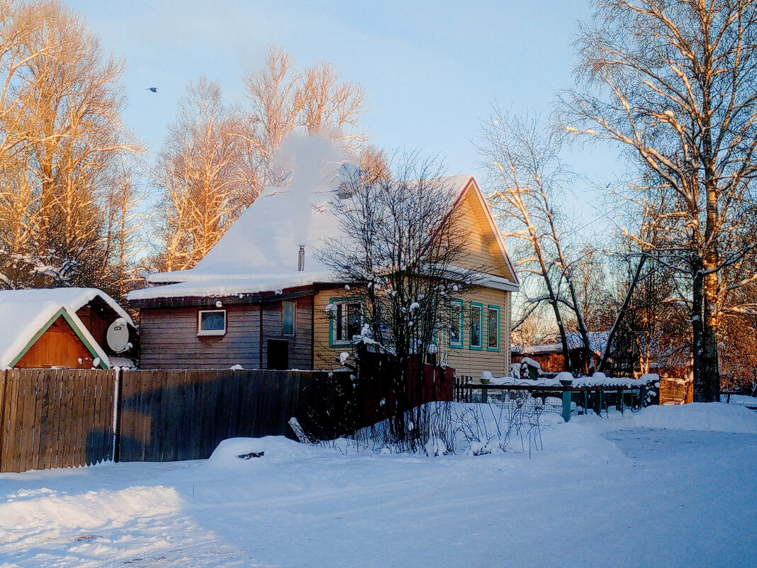 Зимнии день в городе - Сергей Кочнев