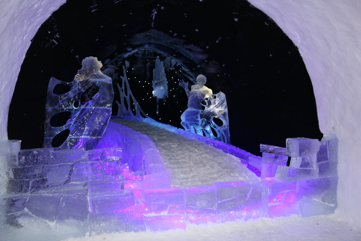 В снежной пещере - Ольга 