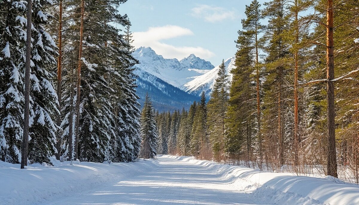 Зимняя дорога - Ravile 