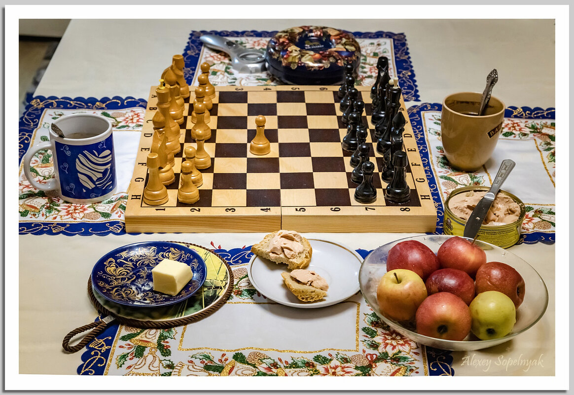 Картина с маслом. - Алексей Сопельняк