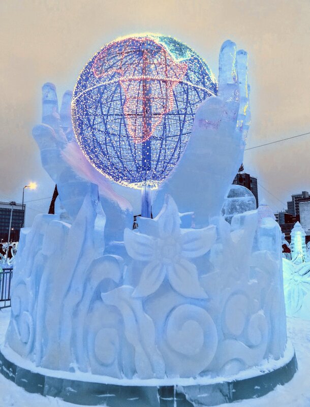 Ледяная скульптура - Лариса С.
