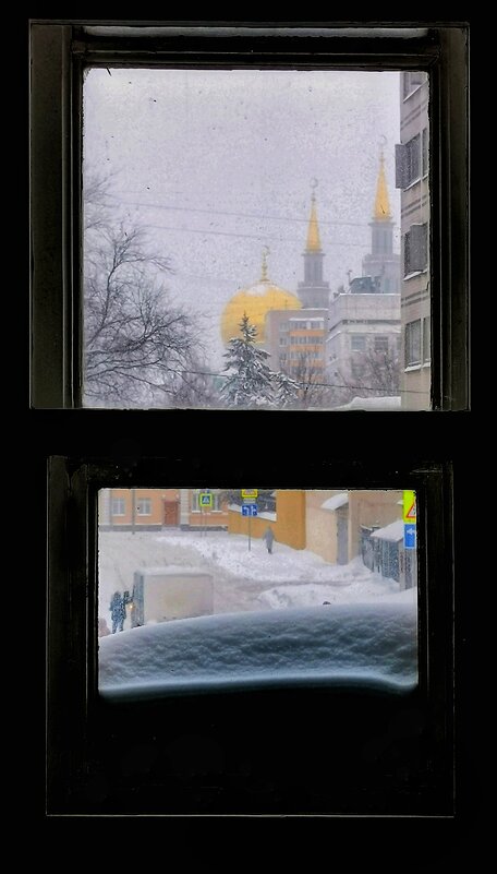 Вид из окна на мечеть. - Любимова Ольга 
