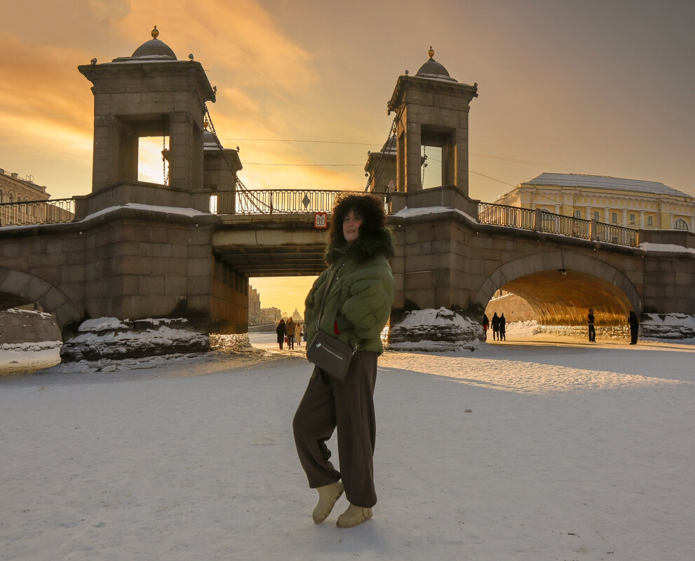 Мост Ломоносова - skijumper Иванов