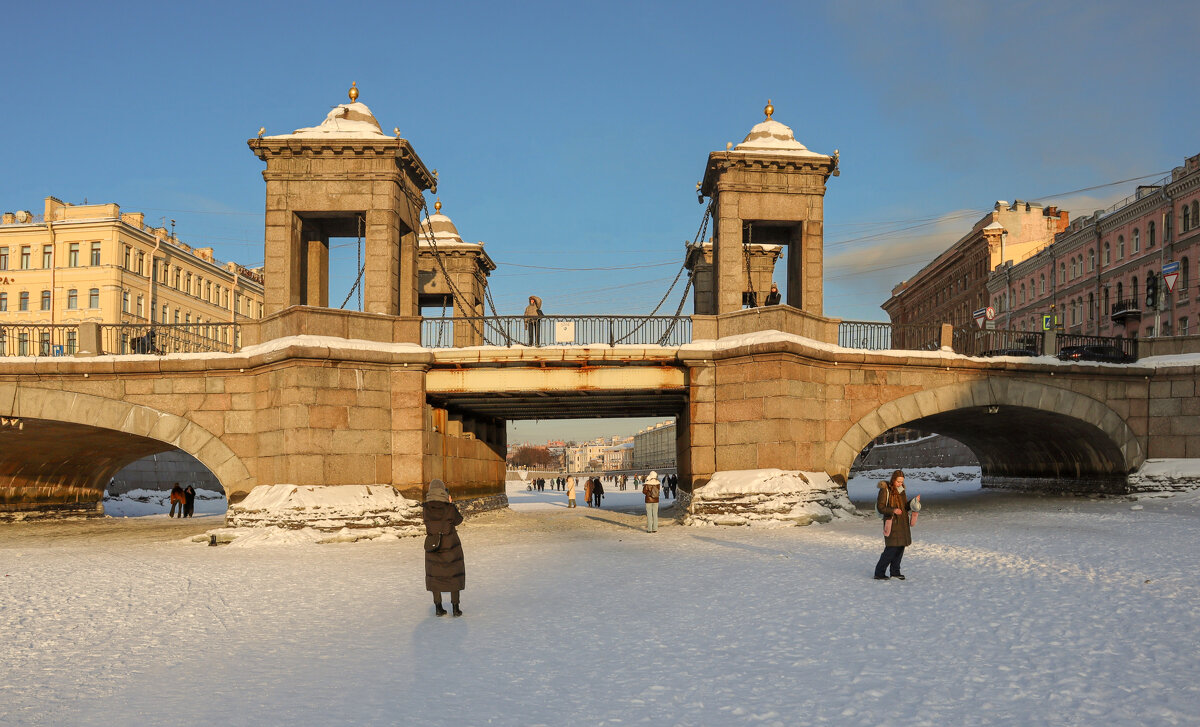 Мост Ломоносова - skijumper Иванов