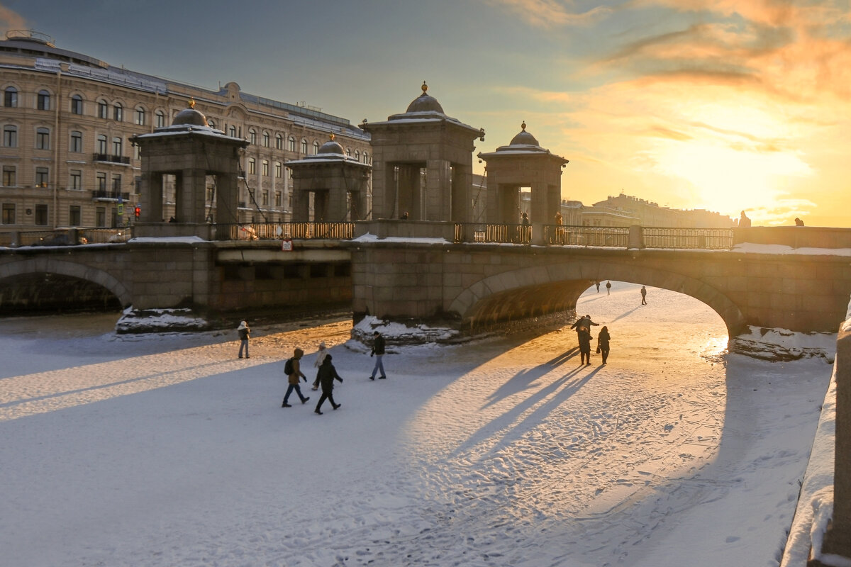 Мост Ломоносова - skijumper Иванов