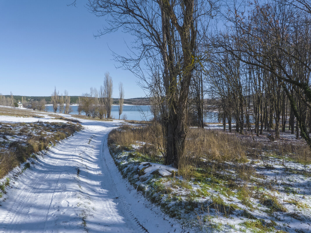 Зимний пейзаж - Валентин Семчишин