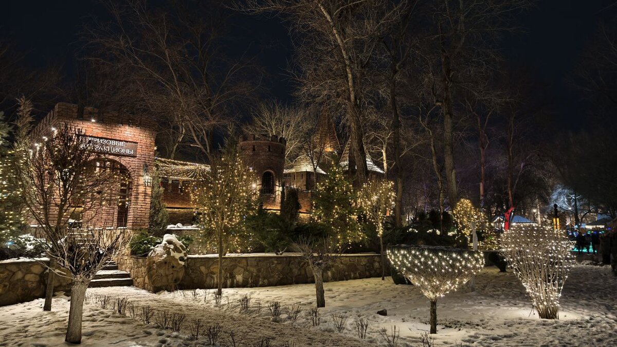 В парке Лога в зимние праздники - Мариша 