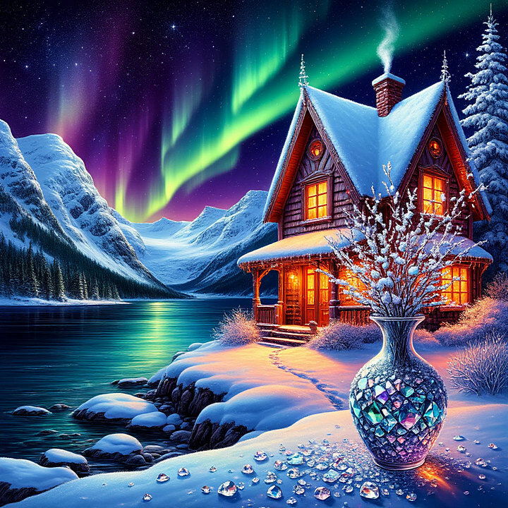 северное сияние. - Mila 