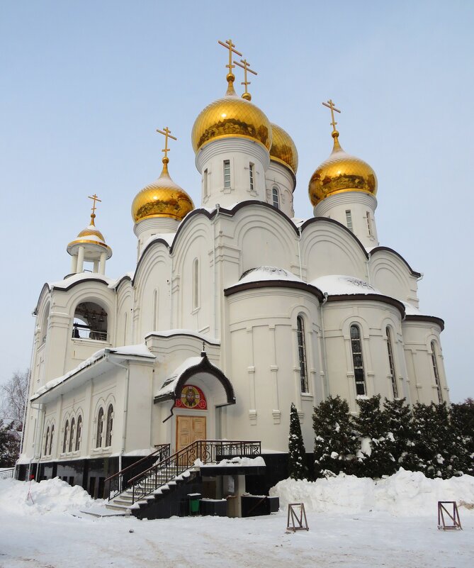 Храм в зимний день - Андрей Снегерёв