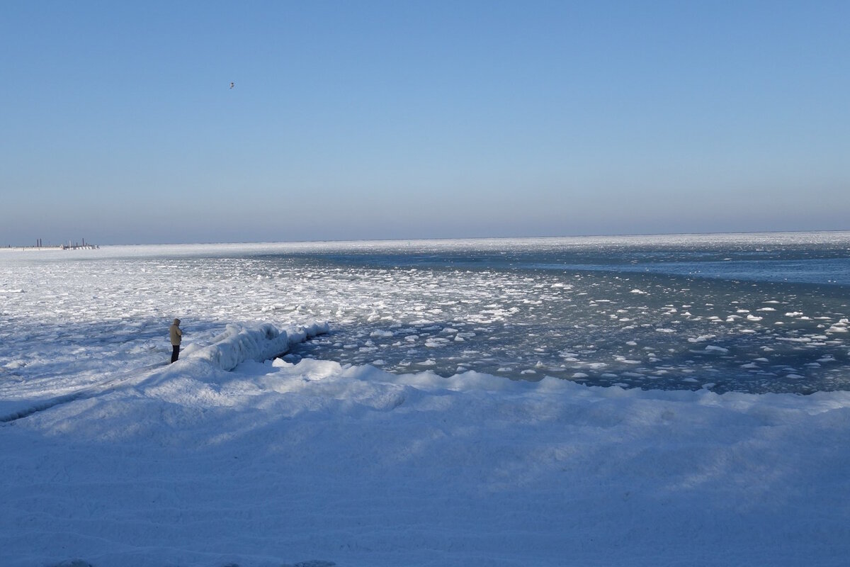 Февраль, Балтийское море, Пионерский, Калининградская область - Рита Симонова