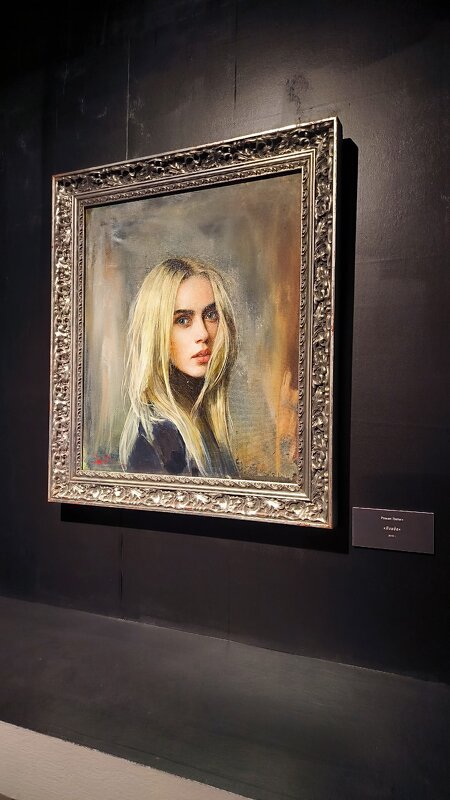 Роман Ляпин. Серия портретов. - Ольга 