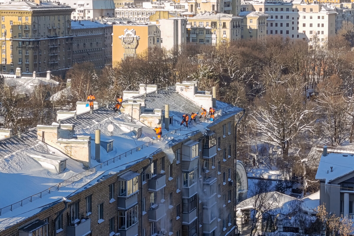 На крыше. - Alexandr Gunin