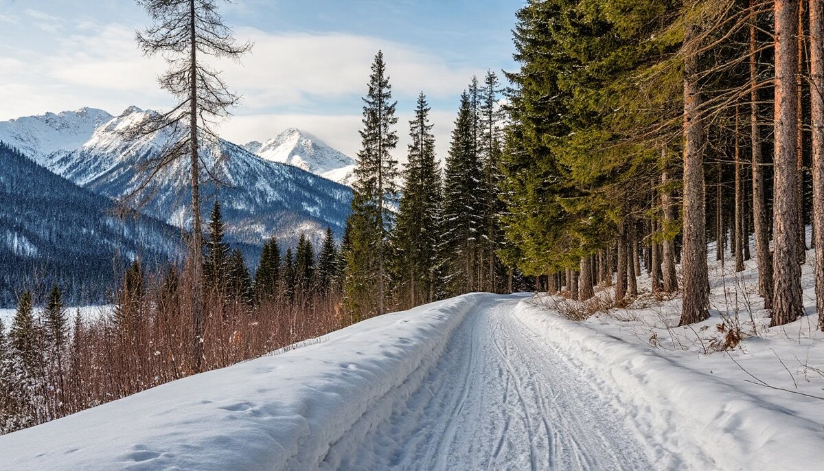 Зимняя дорога ... - Ravile 