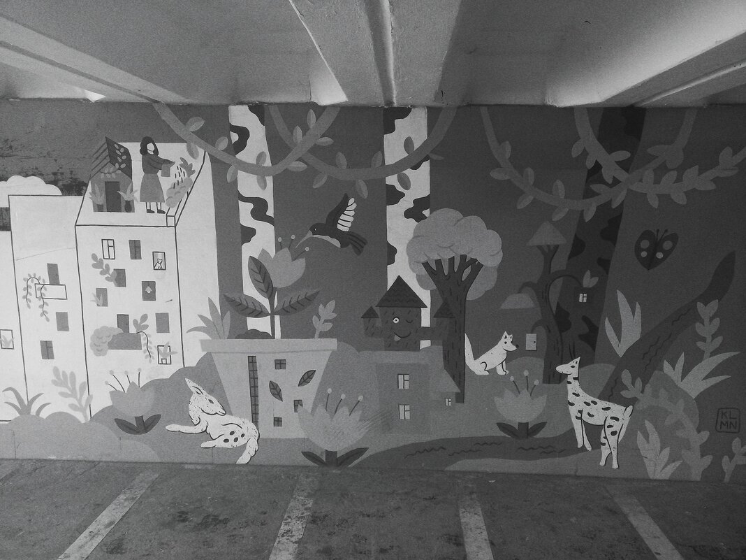 Подземный переход, как музей граффити - Игорь Солдаткин