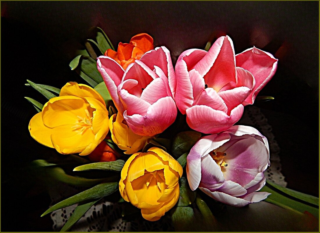 Букет тюльпанов ... - Валентина Надсон