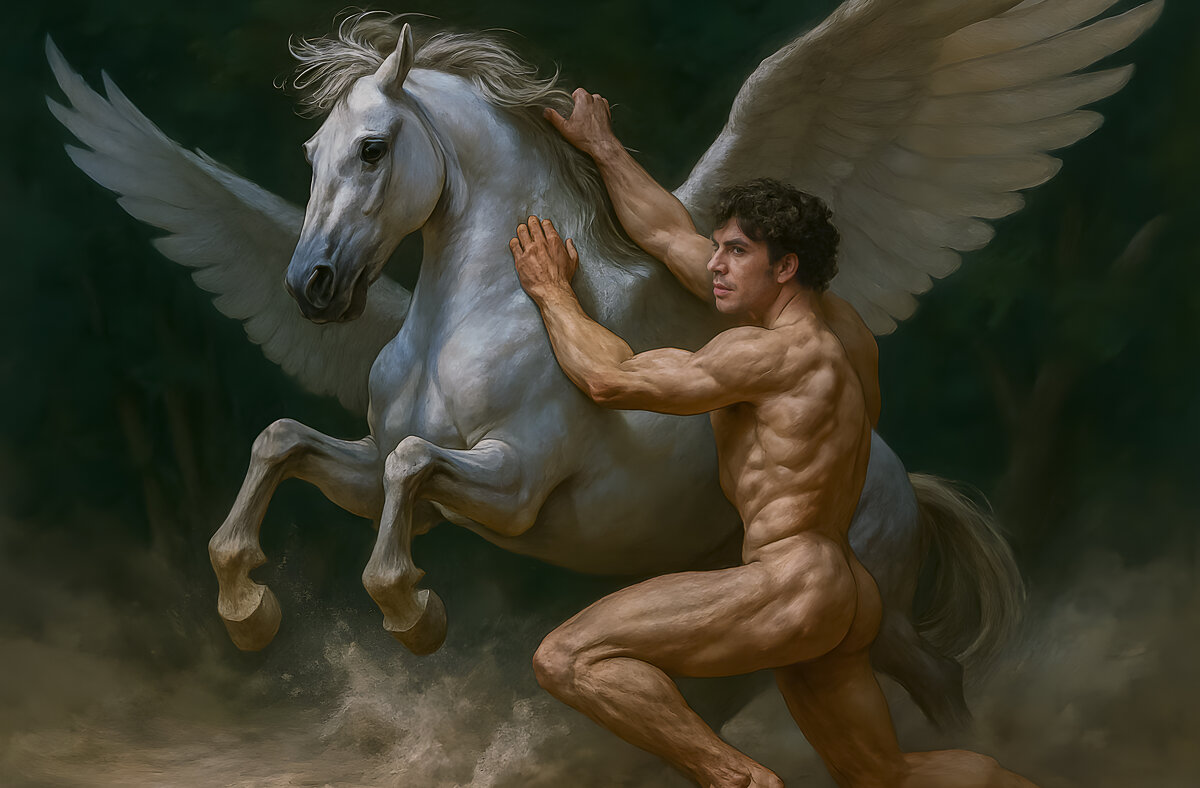 Беллерафонт  укрощает Пегаса - Aleksey Afonin