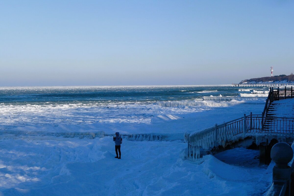 Февраль, Балтийское море, Пионерский, Калининградская область - Рита Симонова Февраль, Балтийское море, Пионерский, Калининградская область - Рита Симонова