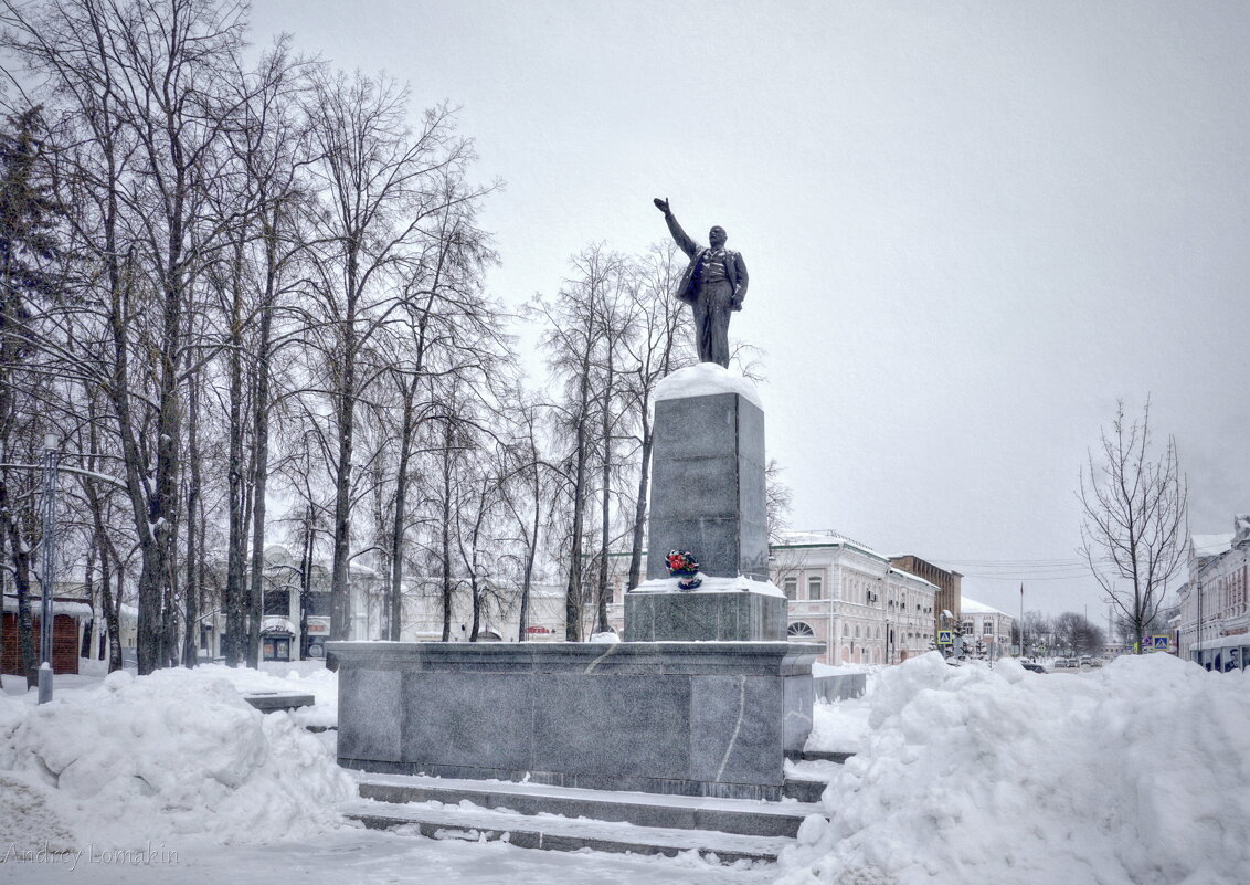 Памятник Ленину в Егорьевске - Andrey Lomakin