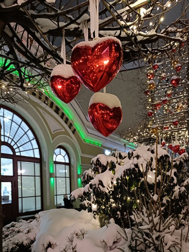 заснеженные сердца - Галина R... заснеженные сердца - Галина R...