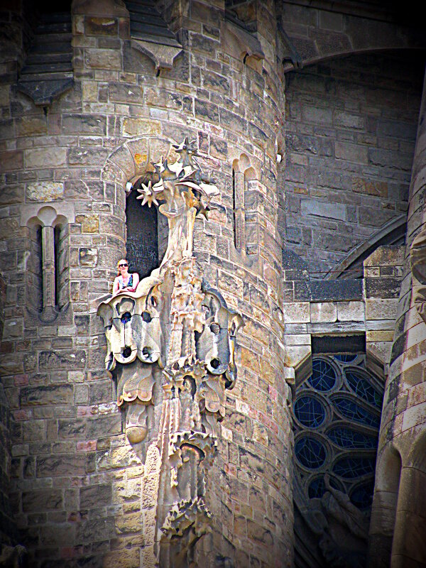 Барселона. Фрагмент храма Святого Семейства. - Владимир Драгунский