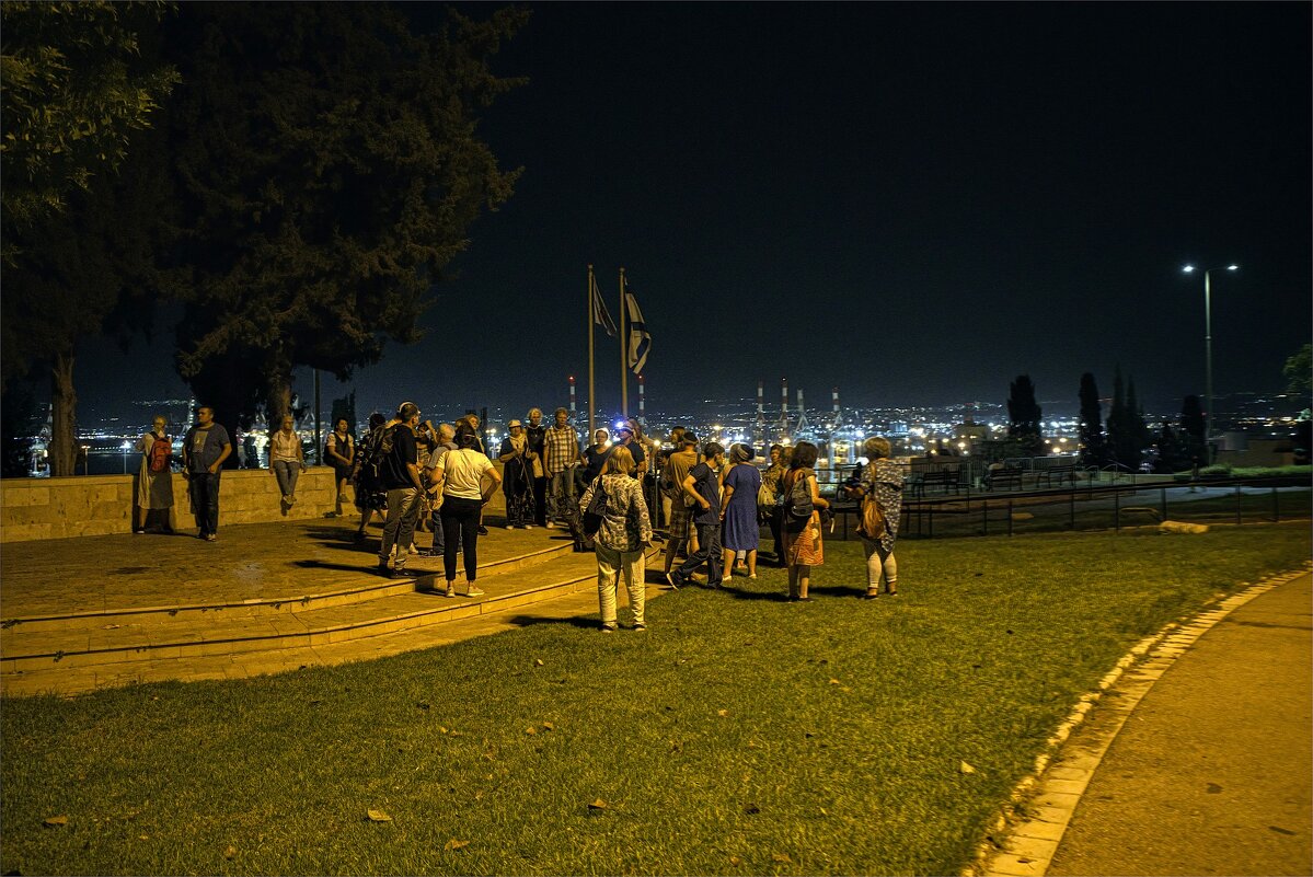 Израиль* Хайфа  ночная* - ujgcvbif 