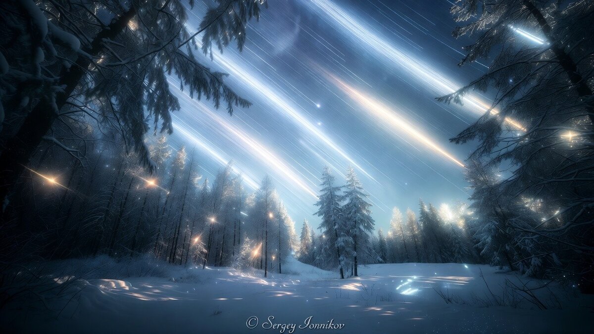 Зимний лес падающих звезд - Сергей Ионников