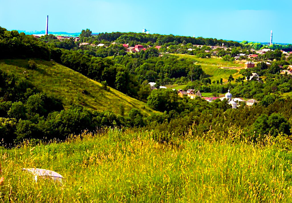 СЕЛЬСКИЙ   ПЕЙЗАЖ - Анатолий Малобродский