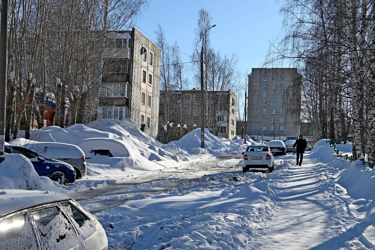 Город заснеженный 3. - ВикТор Быстров