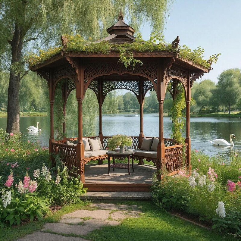 беседка - МАРИЯ ПОПОВА