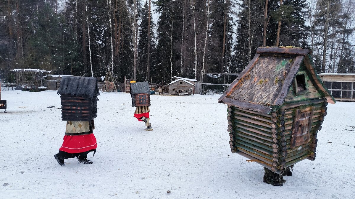 Избушки на курьих ножках. - Ольга 